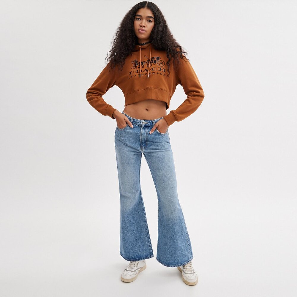 Denim Boot Cut Jeans